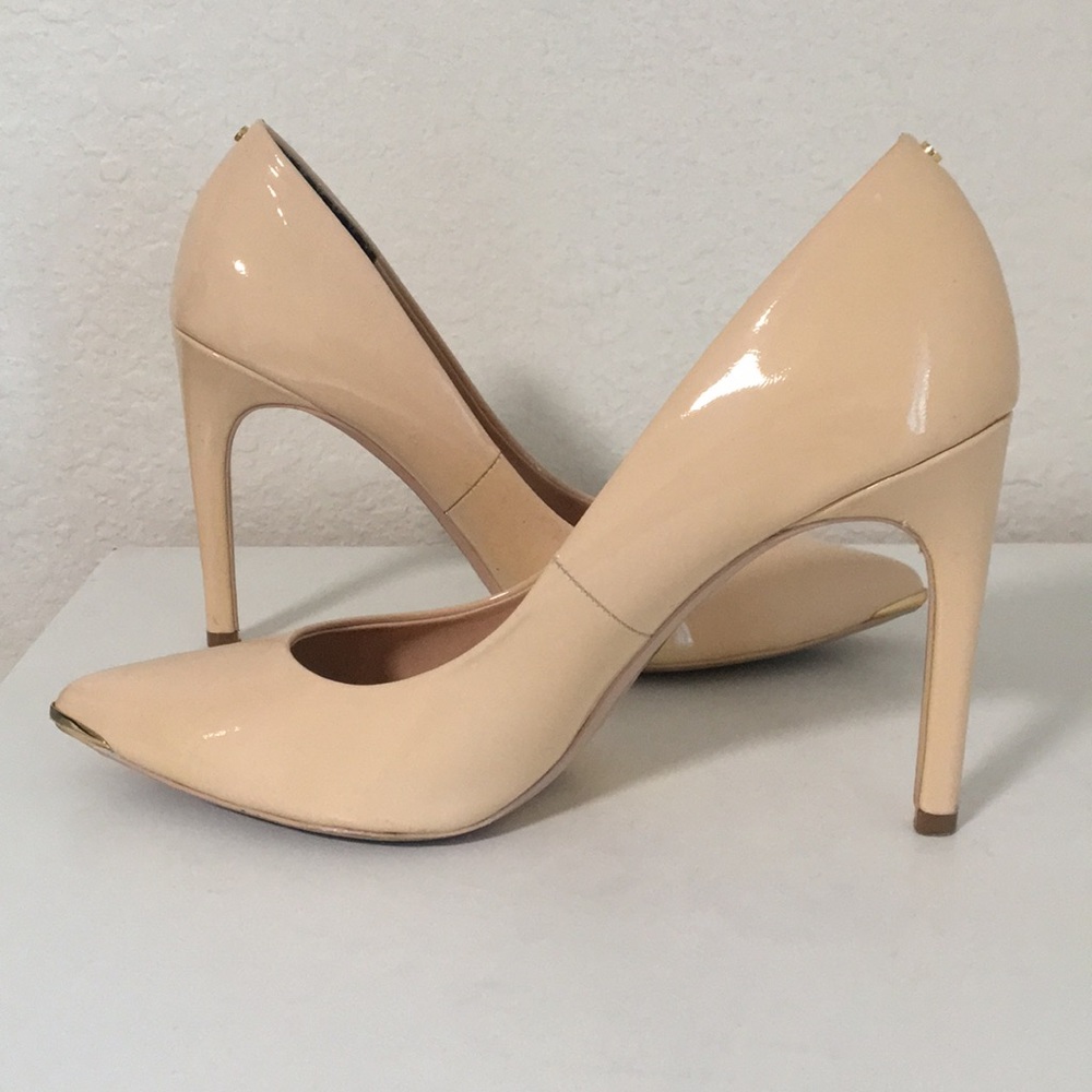 Ted baker Nude pointed toe heels